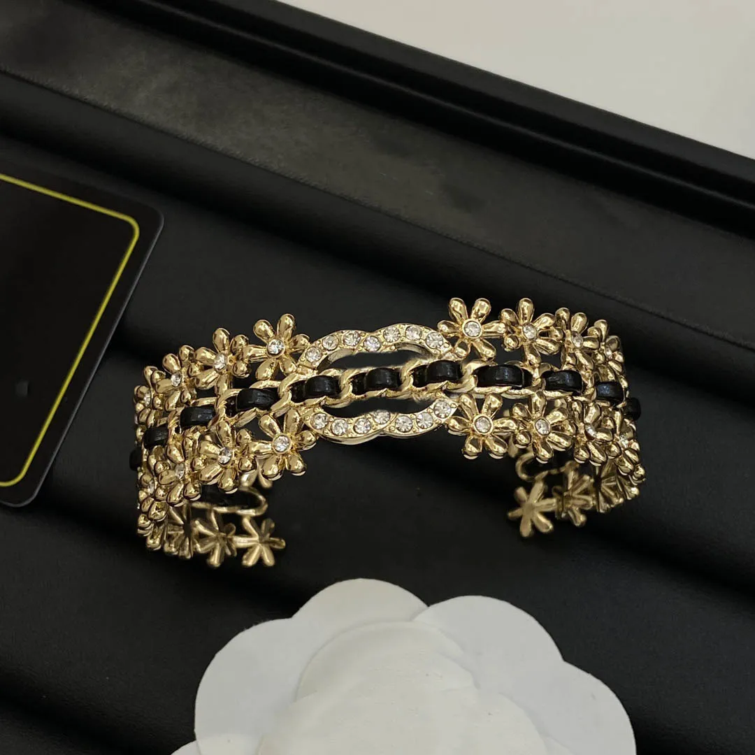 Klassiekers Letter C Bangle Woman Men Cclies Opening Cuff Luxe Designer Sieraden Women C Logo Gold Bracelet Chanells Charmarmbanden