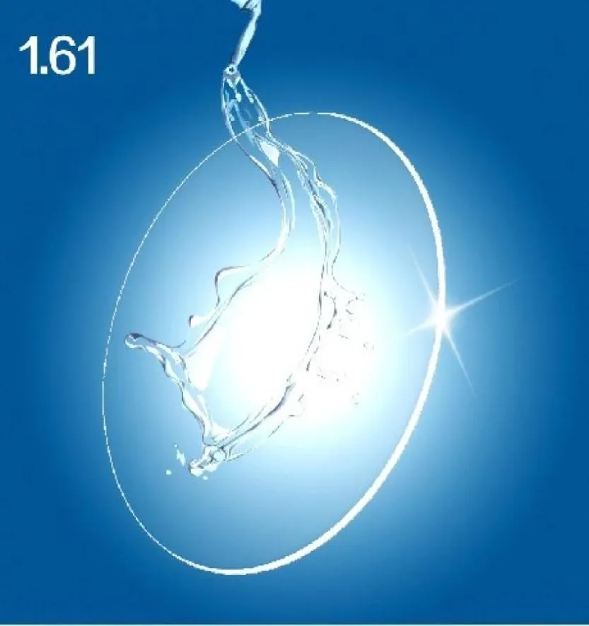 161 Indexreceptlinser CR39 HESGIN ASPHERAC GLASS LINERS FÖR MYOPIAHYPIAPIAPRESBYOPIA extra tunn med beläggning4382031