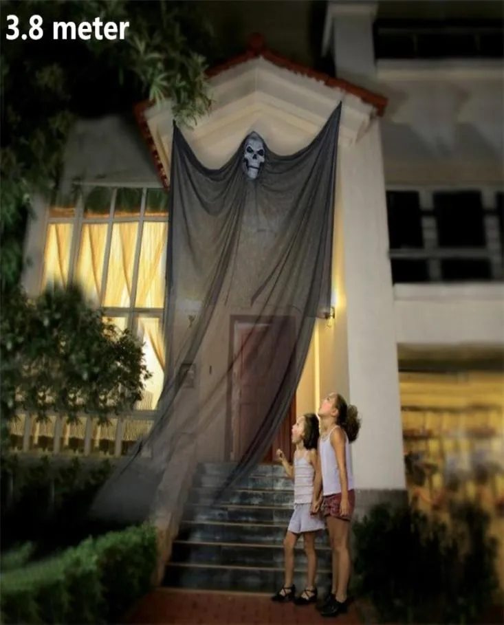 Decoración Hanging Ghost Corpse de 38 m Capacidades Bar de la casa embrujada Decoración del jardín del hogar suministros de fiesta de Halloween Y2010066383415