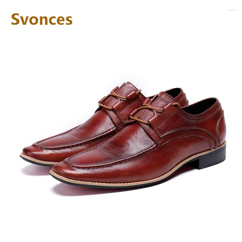 Chaussures décontractées berdecia brun mode homme authentine cuir laofers habilleur marque homme décoration lace-up zapatillas plus taille