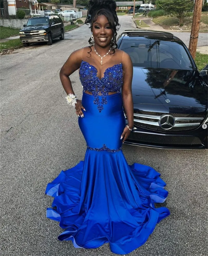 royal blue party wear dress for women Royal Blue Sexy Formal Dress Evening Party Dresses fg7767 formalgowns