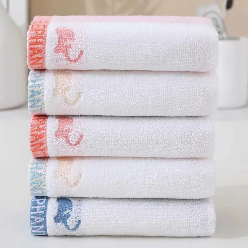 Asciugamani abiti in cotone morbido asciugamano bambini cartone animato asciugamano da bagno camino neonato asciugamano da bagno tessuto bambini asciugamano da doccia bambini 50x25cml2404