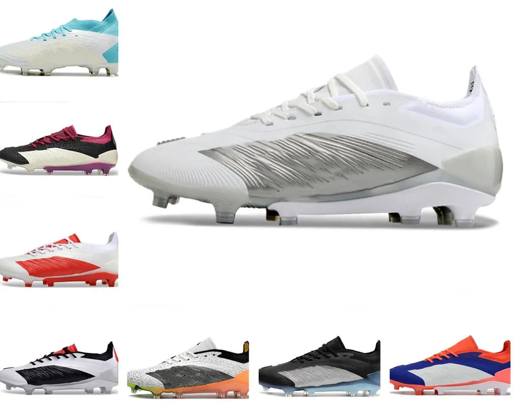 2024 Elite FG Generation Pred Energy Energy Pearlized NightStrike League фирма Ground Football Boots Soccer Shoes Special 30th Anniversary Yakuda Dhgate Athleisure