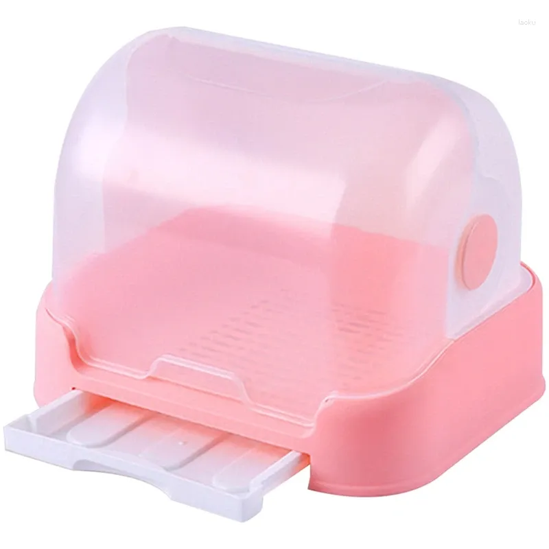 Kitchen Storage Water Bottle Drying Rack Terrarium Fogger For Baby Bottles Accessories Dryer Glass Containers Holder Box