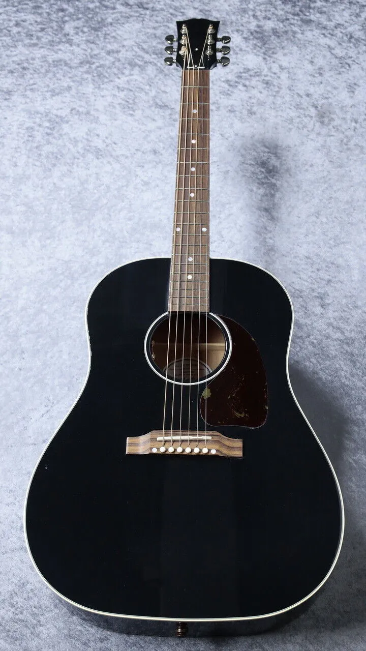 J45 Vente de bonnes affaires J 45 Gloss d'ébène standard # 23313102 Article cible guitare acoustique