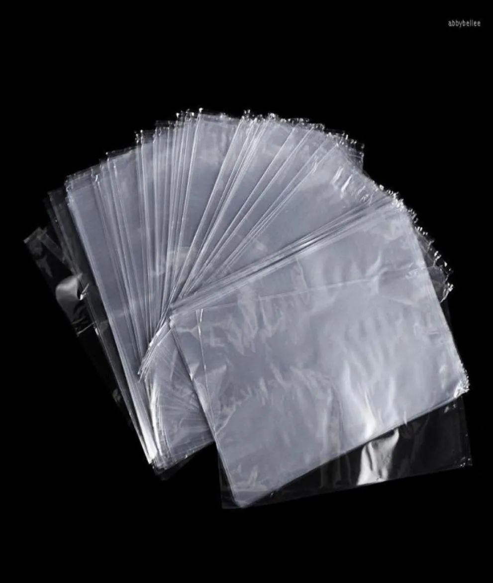 Aufbewahrungstaschen 100pcspack PVC Schrumpfpackung Wärme Versiegelung Filmverpackung für Seifenbuch Bad Schuhdichtungskörbe Verpackung BagsStorage8659140