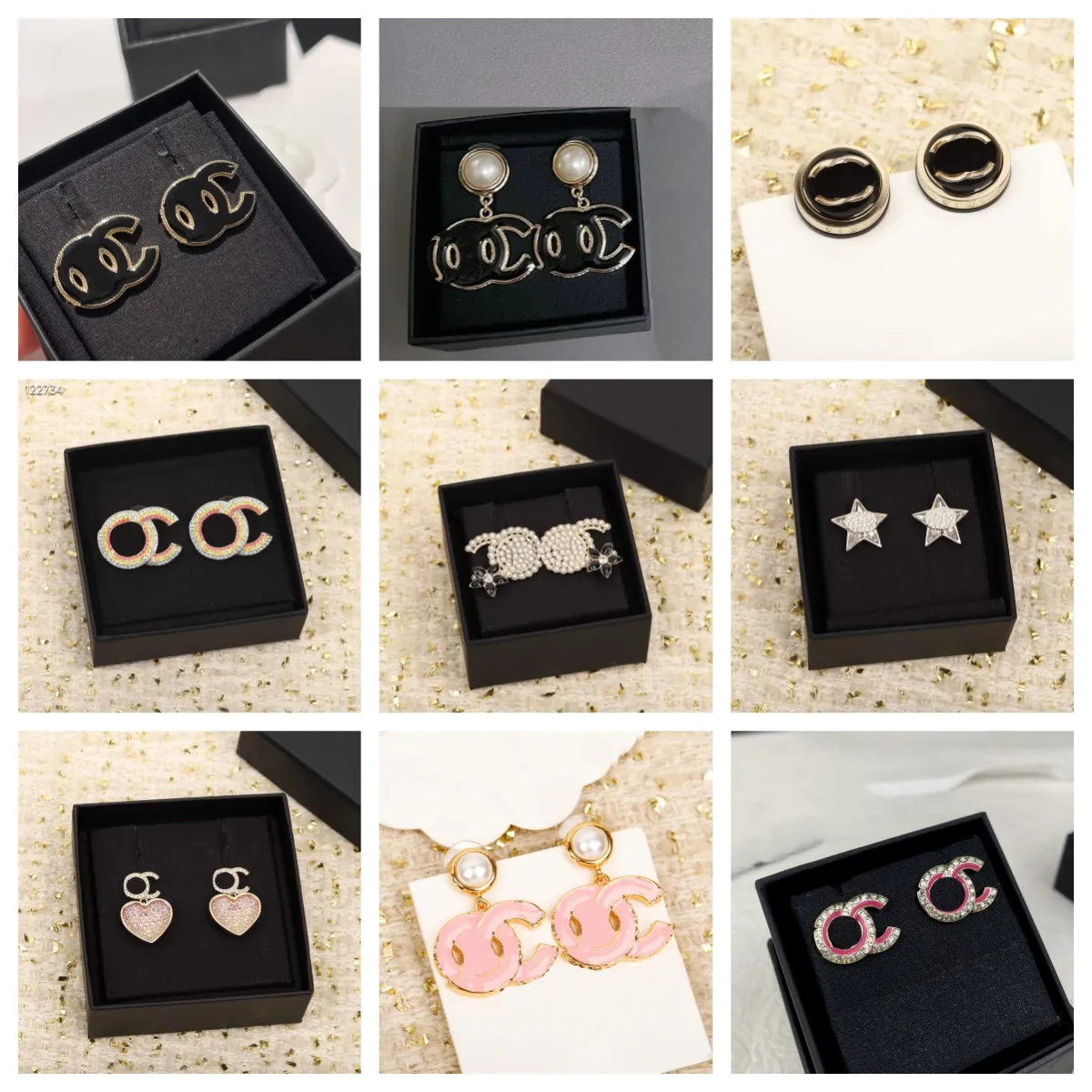 Boucles d'oreilles Cadeau d'oreilles Gift pour l'anniversaire Thanksgiving Fêtes de mères ou quotidiens Studes de boucles d'oreilles de perles asymétriques bijoux bijoux de perle pour femmes