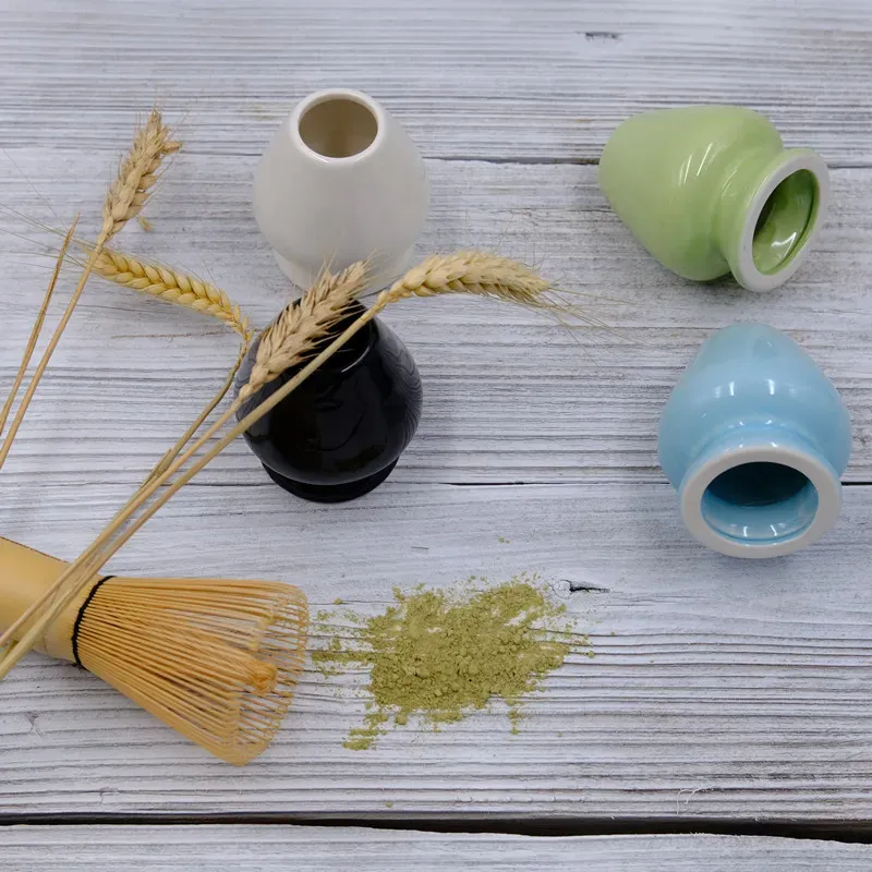 Tea Whisk Holder Ceramic Matcha Holder Matcha Whisk Stand Chasen Holder Japanese Green Tea Whisk Stand