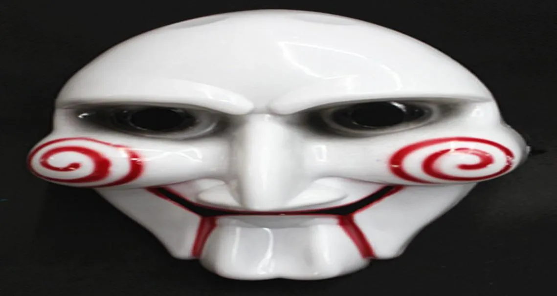 Electric Saw Mask Halloween Cosplay Party Saw Movie Horror ha visto Billy Mask Mask Puppet Adam Creepy Scary Ty15376302703