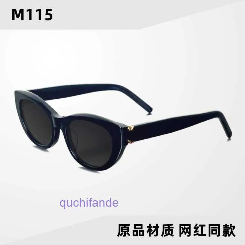 Classic Brand Retro Yoisill Sunglasses sunglasses of the style womens sunscreen UV board cats eye personalized glasses