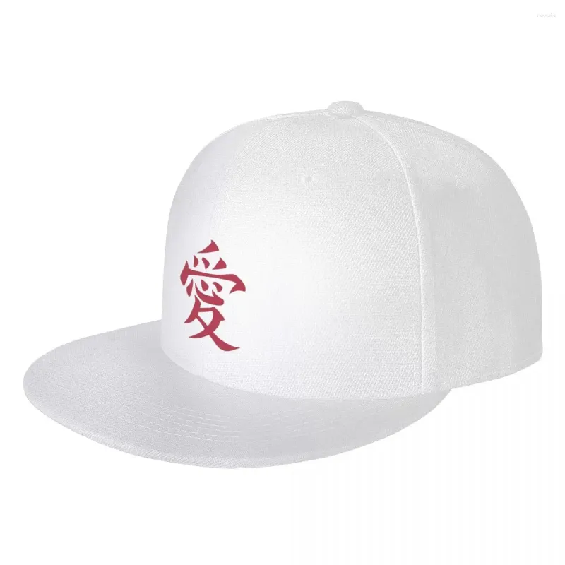 Ball Caps Love in giapponese Hip Hop Hat Snapback Cap Women's Men's