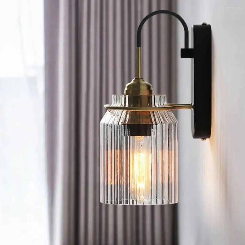 Wandlampen moderner luxuriöser Wohnzimmer Hintergrund hell kreisförmige Bettkopf Korridorspiegel vorne Personalisierte LED -Kristall