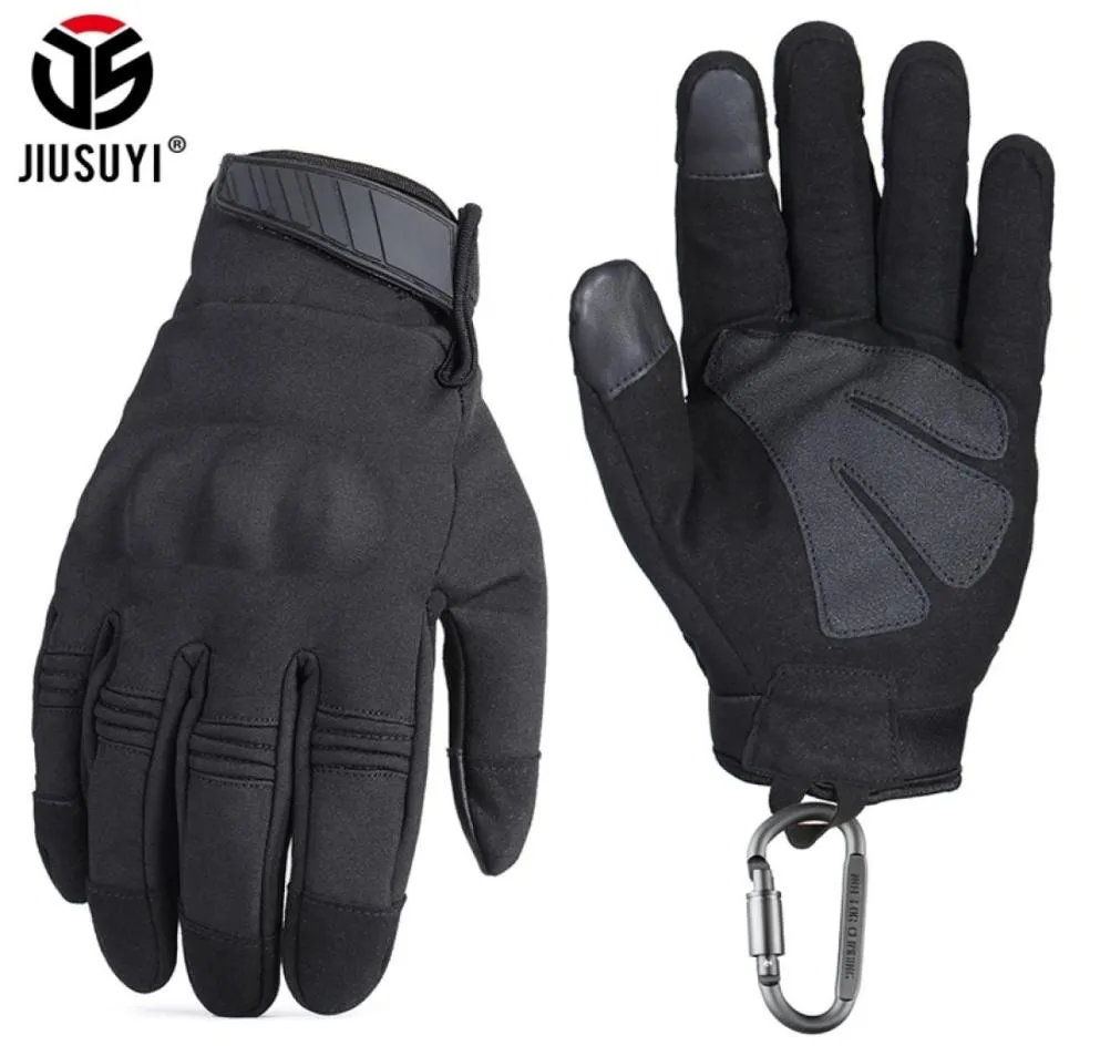 Touch Screen Multicam Waterproof Windproof Cold Weather Winter Warmer Fleece Snowboard Tactical Hard Knuckle Full Finger Gloves Y25276929