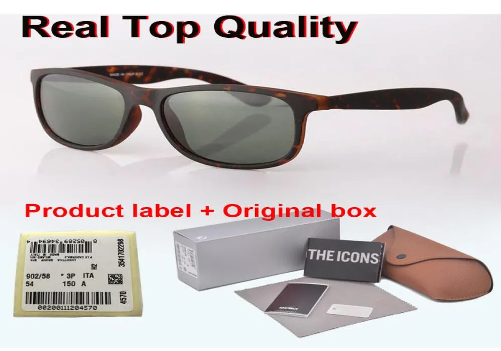 Nouvelle arrivée Brand Design 4202 Lunettes de soleil Men Femmes Plank Frame Metal Hinge Mirror Glass Lens Fashion Sun Glasses With Retail Case 3257667