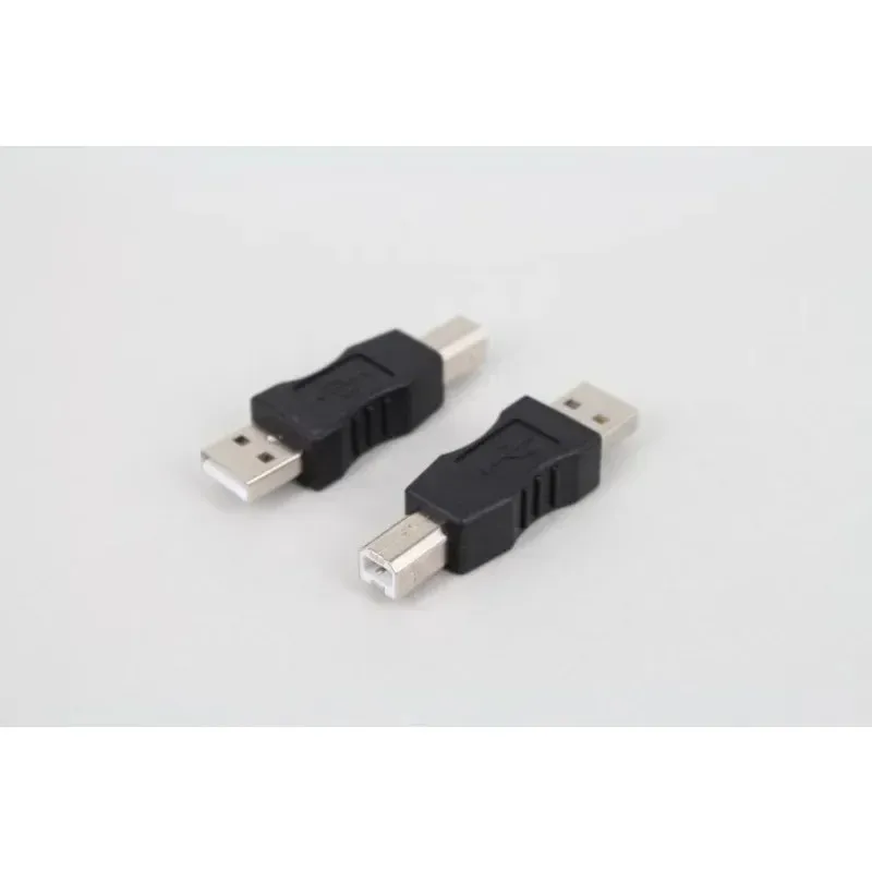 Printer Adapter Scanner USB A to B Adapter - Male to Female Converter for Hard Drives, Printers ...