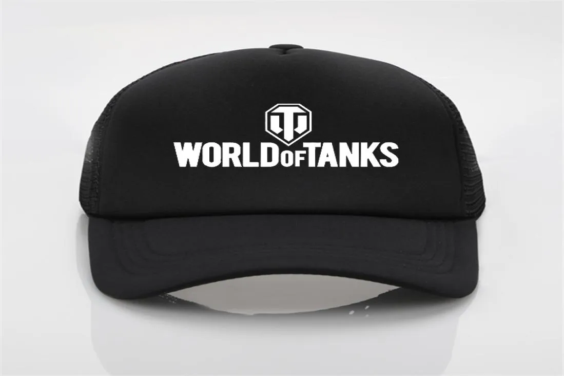 Games World of Tanks Baseball Cap Men and Women Summer Hat Trend Cap New Sun Hat Baseballcap Boys2903970