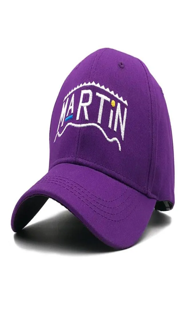 2019年の最新の紫色のマーティンショーパパ帽子100コットンウォッシュトークショーバラエティーメンズ女性野球キャップヒップホップファンSnapback9849885