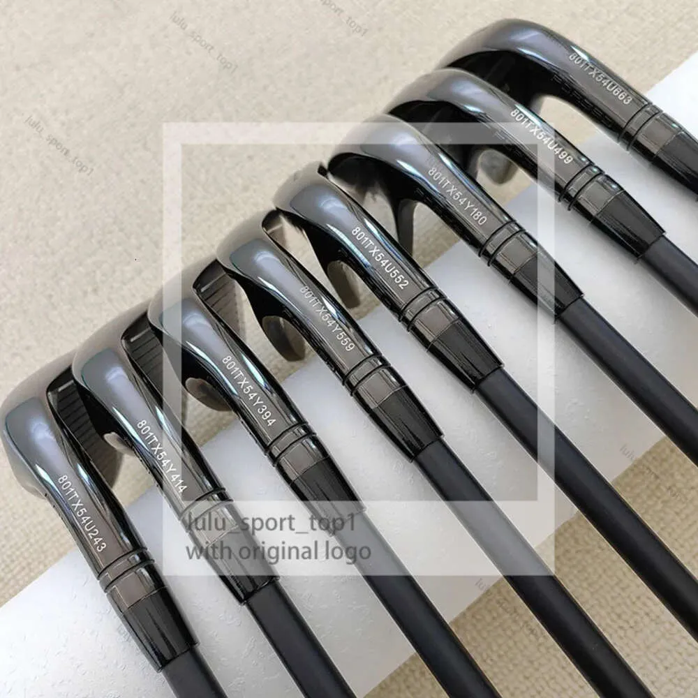 Nya 790 Black Whirlwind Golf Irons eller Golf Irons Set Blade Style Premium Men Golf Club Iron With Steel Shaft för höger hand 528
