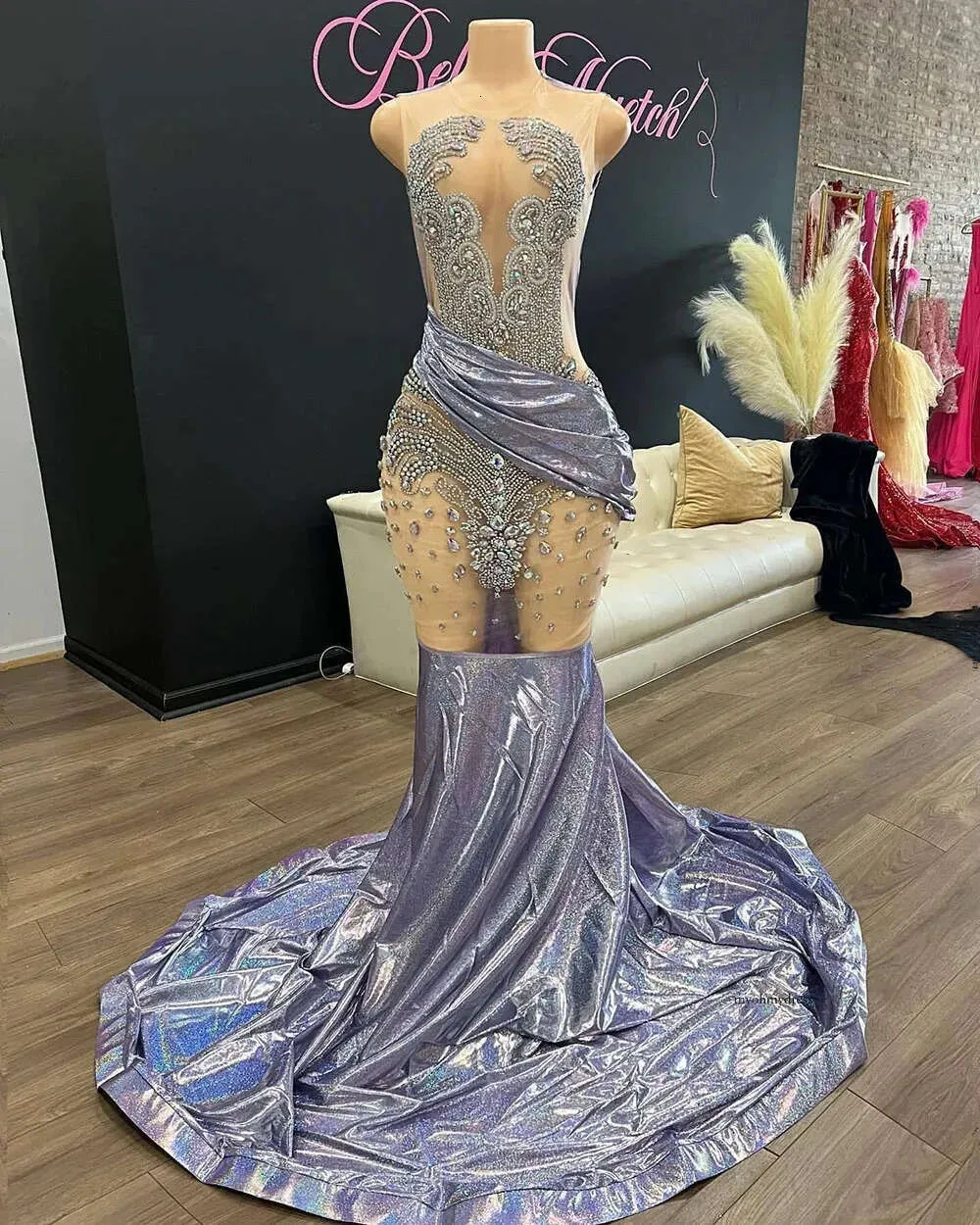 Black Sparkly Prom Dresses: Diamond Accent Evening... From Myohmydress,  $156.6 | DHgate.Com