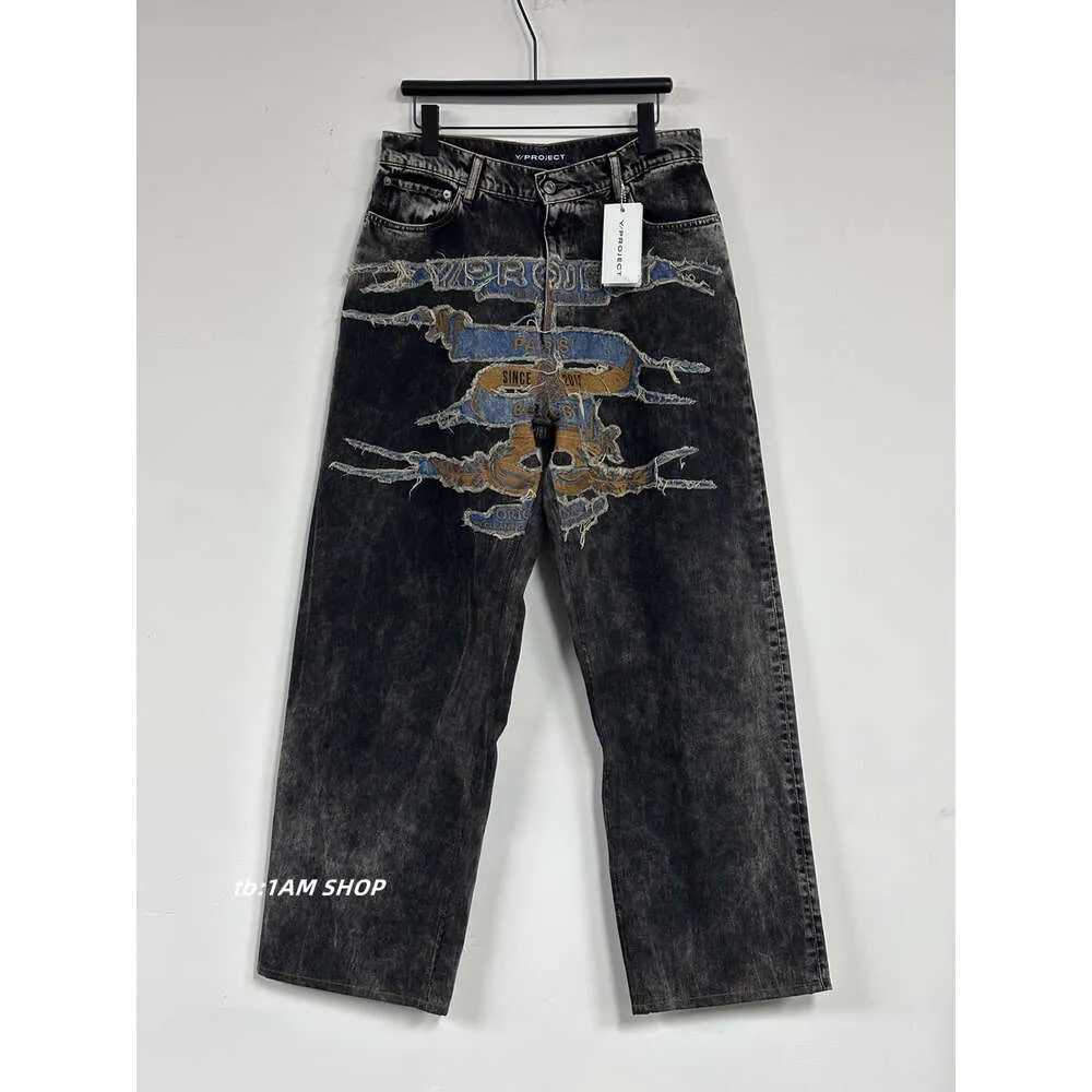 DHgate.com:Mens Y/Project 23FW Show Style Patch Embroidered DHgate.com:Mens Y/Project 23FW Show Style Patch Embroidered