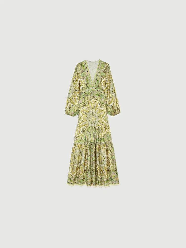 sachin and babi light blue dress Long sleeved holiday dress with shredded milk viscose floral print and  off-shoulder collar from Dhgate Basic & Casual Dresses