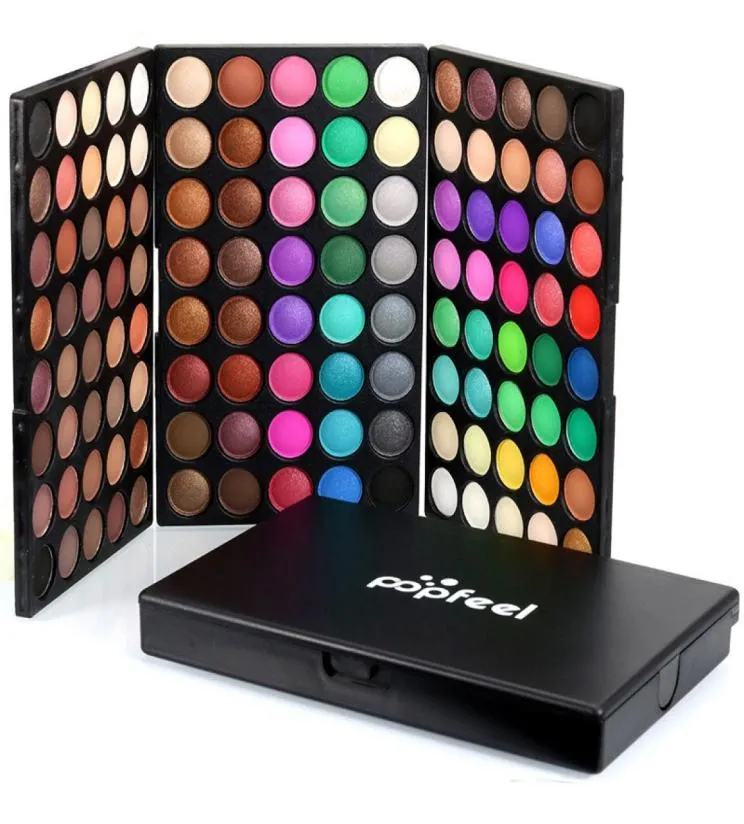 120 Farben Kosmetikpulver Pulver Lidschatten Palette Make -up Set Matt verfügbar Lidschatten Pallete Maquiagem Make -up -Werkzeuge6735455