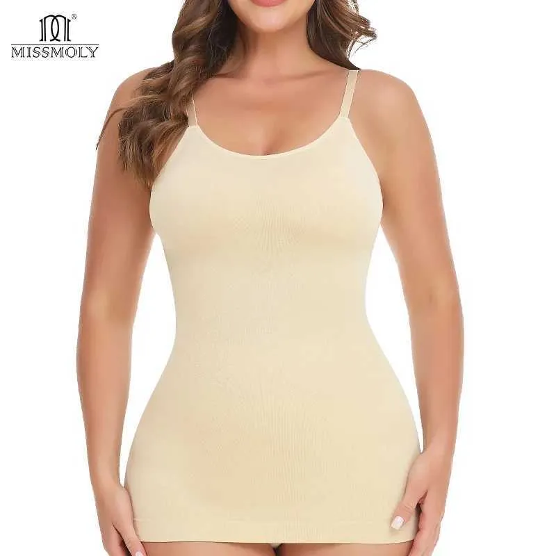 Shapers pour femmes plus taille Femmes Camisas Shaper Taies sans couture Slimming Corset Tops Shapewear Miss Moly Talmy Control Push Up Bodyshaper Tanks Y240429