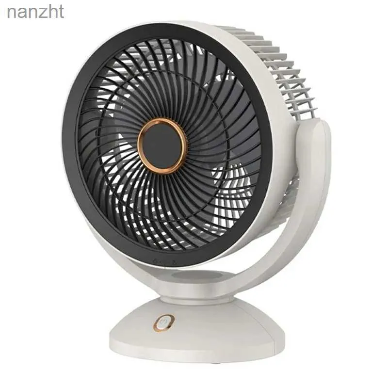 Circular Computer Fans USB air circulation electric fan with 360-degree rotation and lights ...