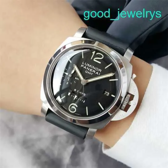 Panerai Luminor PAM00233 Men s Automatic Dual Time Zone Swiss Luxury Watch 44mm