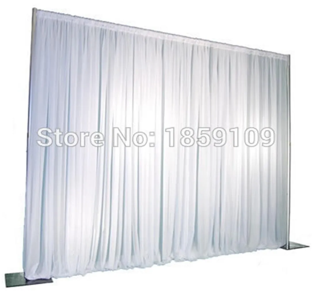 3M3M Mariage Rideau rideau Pipe de décoration de décoration de décoration de décoration de fleur de fleur de fleur en acier Backdrop stand T2001158103149