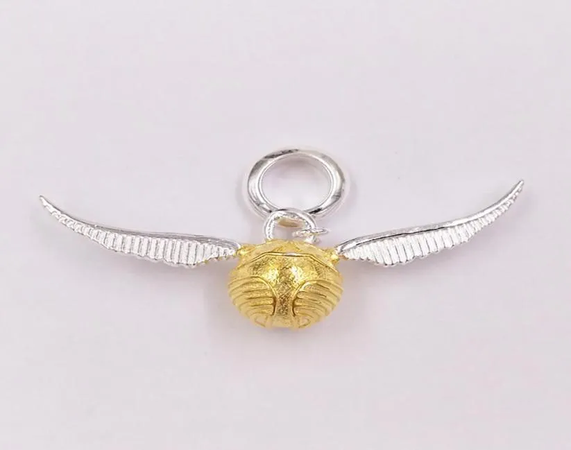 Charms Hippie Biżuteria Making Hary Poter Golden Snitch 925 Bracelety srebrne pary dla kobiet mężczyzn Dziewczęta chłopcy Bolek Pe9621028