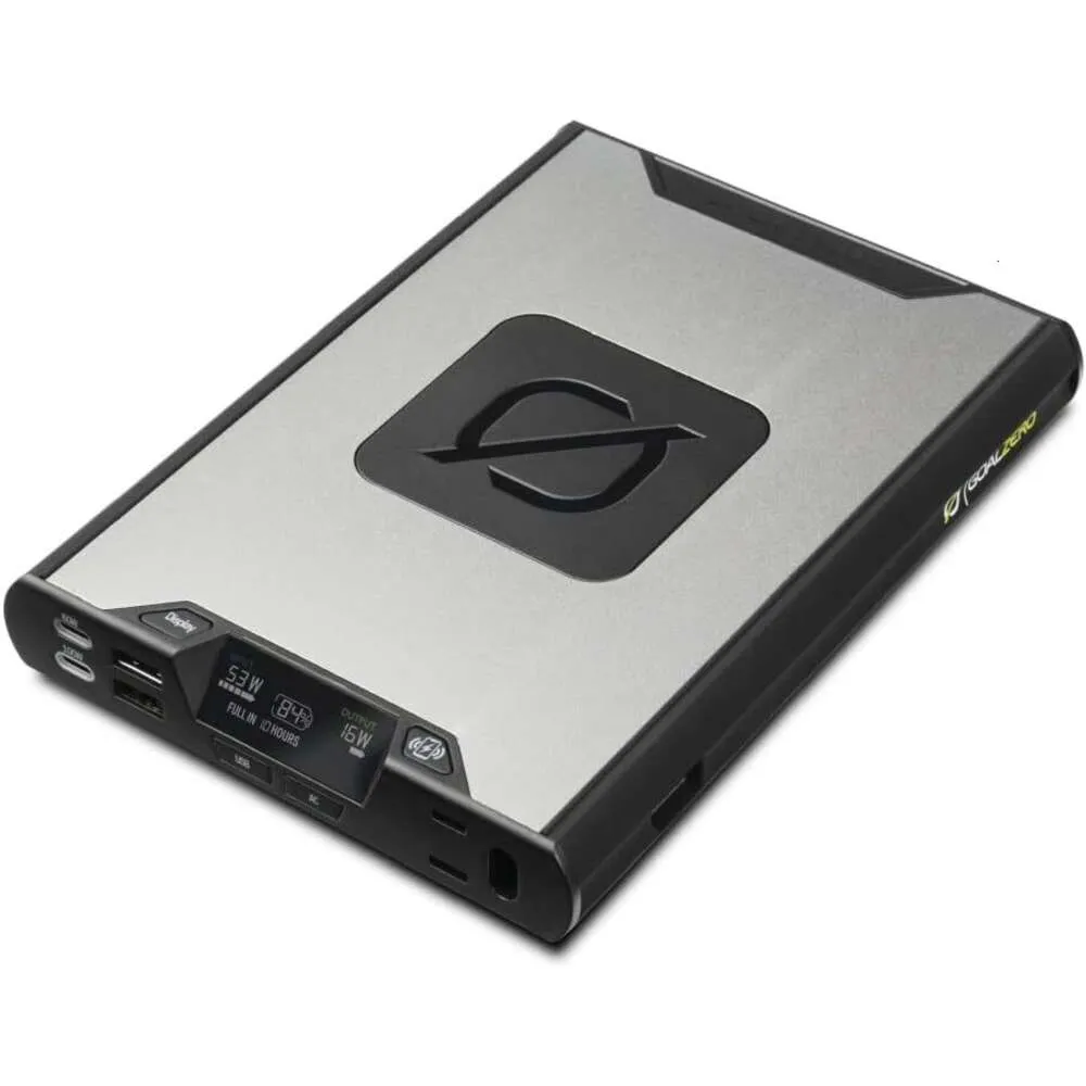 Blijf onderweg onderweg met de Sherpa 100ac (nieuwe) draadloze draagbare AC Power Bank-100W USB-C Power Delivery, 25600mAh Capaciteit, 4e generatie Technologie