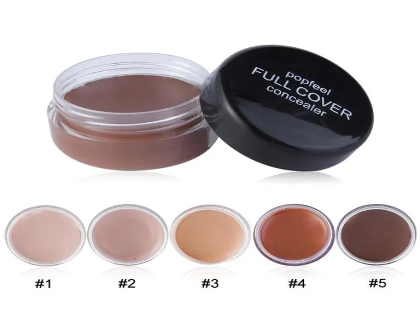 Popfeel color correcting cream Full Coverage Concealer Natural Matte Single Concealers Primer Face Makeup4793077