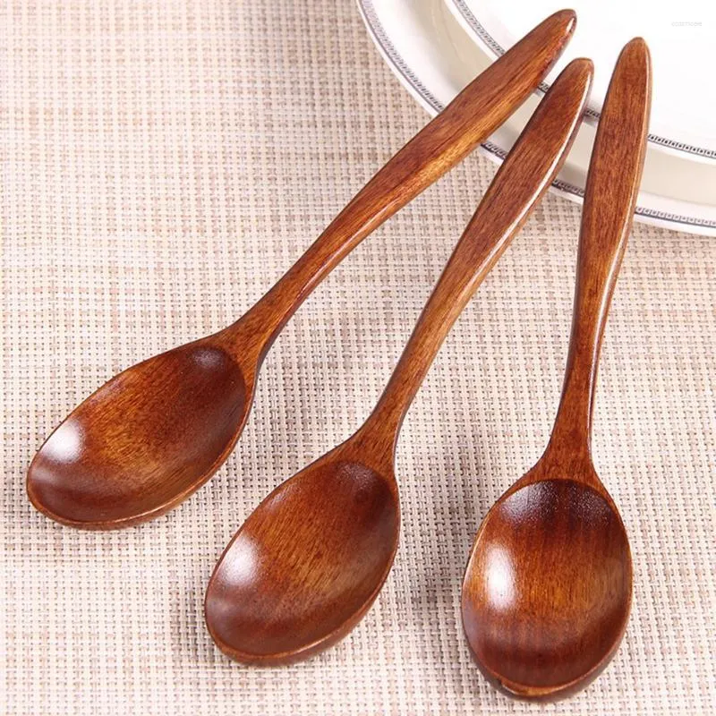 Scoops de thé à la cuillère en bois de haute qualité outil de riz soupe