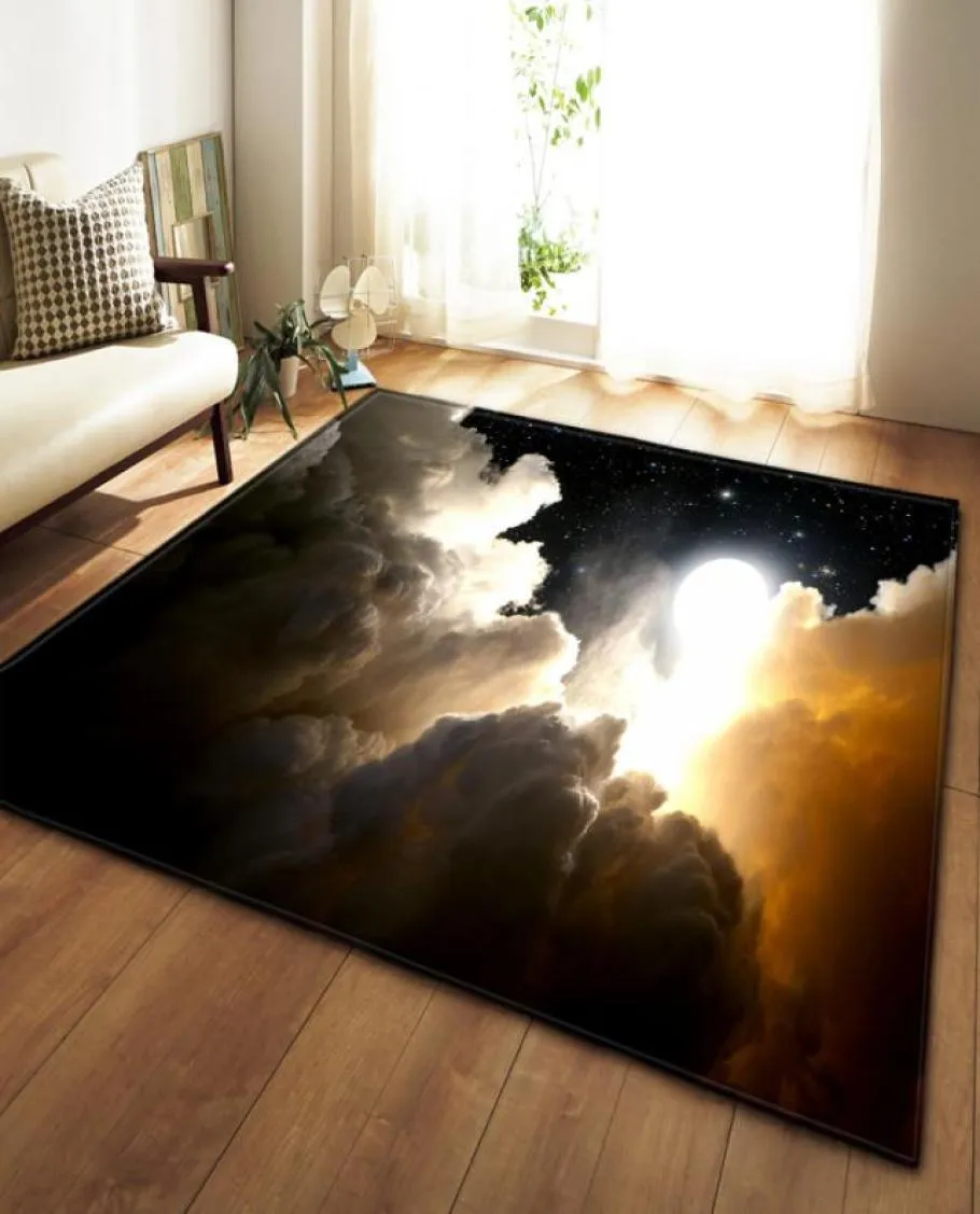 Tappeti di stampa 3d Galaxy Space grandi tappeti per soggiorno camera da letto Palor non slip home tatami tappetini alfombra tapis salon589118943