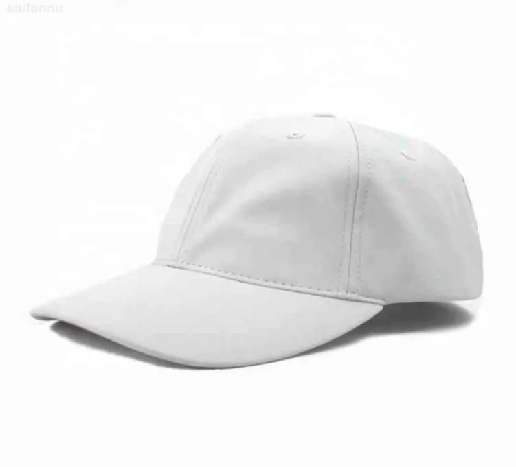 2021 Nowy przylot biała skórzana czapka baseballowa CAP01234563412225