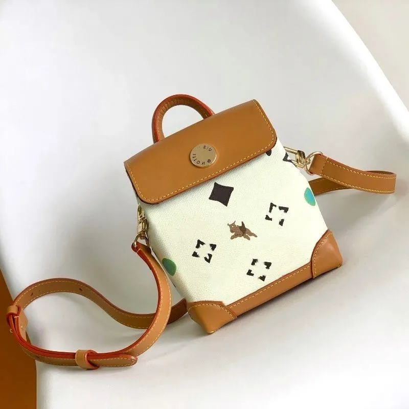 LOULS VUTT Women's Designer Color Top Shoulder Luxury And Nano Handbag Handbag White Shoulder Bag Crossbody Bag 24SS Strap Removable St