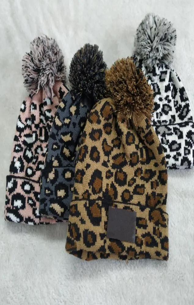 Designers pour femmes beanie chapeau mode dames léopard style hiver chauds chapeaux unisexes chapeaux de ski en plein air5714745