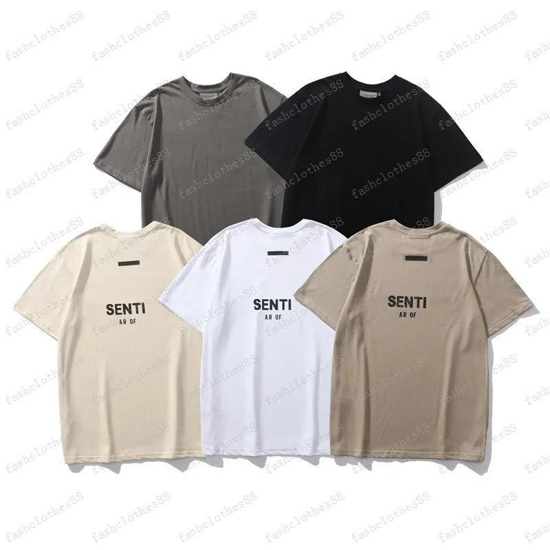 T-shirts voor heren en dames, losse oversized T-shirts, modieuze tops, casual borstbrief voor heren, luxueuze straatkleding met korte mouwen, heren T-shirts