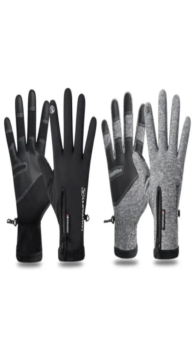 2021コールドプルーフスキーグローブ防水冬用手袋タッチスクリーンのための暖かい手袋をはるか寒い気候風風防止防止防止スリップ33976315946758