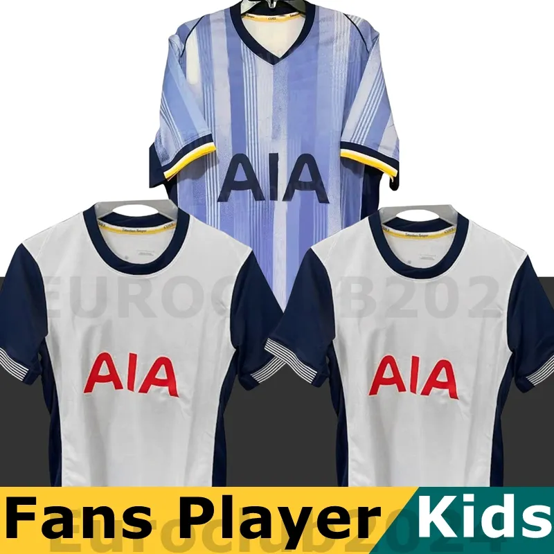 23 24 25 Son Maddison Soccer Jersey 2024 2025 Shirt calcistico Richarlison perisico Lenglet Romero Kulusevski Bentancur Richarlison Kane Vicario giocatori uomini