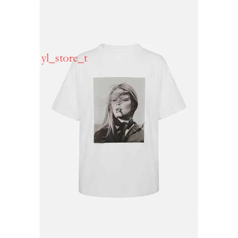 Panie Designer Vintage bawełniana okrągła szyja koszulka wysokiej jakości koszulka rysunek drukowany czarny graficzny t-shirt street Hip-Hop Play T Shirt 9938