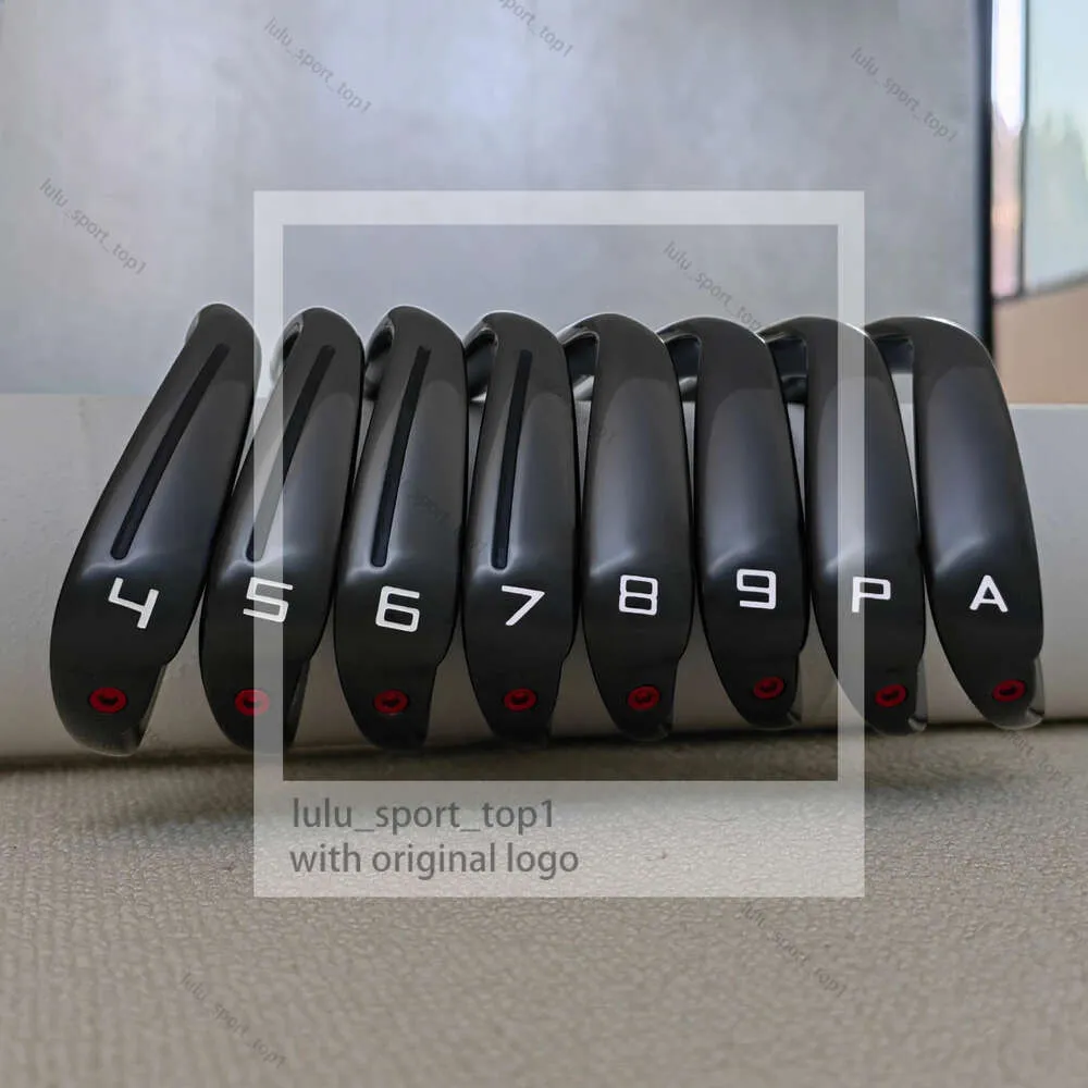 Nieuwe 790 Black Whirlwind Golf Irons of Golf Irons Set Blade Style Premium Men Golf Club Iron met stalen schacht voor rechterhand 433