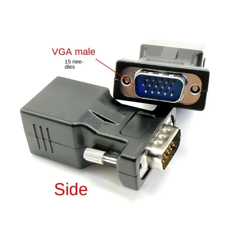 Serial Vga To Rj45 DHgate.com:15-Pin VGA Female to RJ45 Female Connector Card, VGA RGB HDB ...