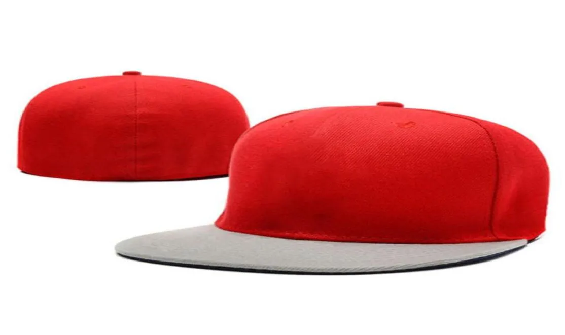 Modebrev W Cap män monterade hattar Flat Brim Högkvalitativ broderad idrottslag fans Baseballmössor Full stängd hatt online7999833