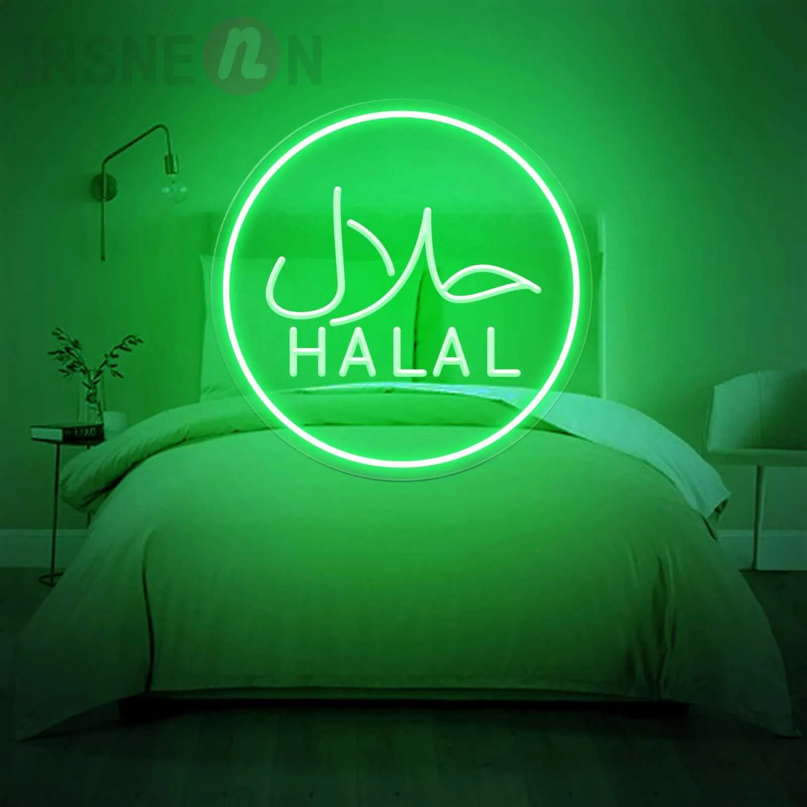 LED Halal Engrav Neon led signs for Interior Wall...