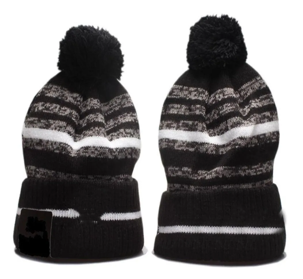 2021 Factory di cappelli direttamente Nuovo arrivo berretti late -letti cappelli American Football 32 squadre sport invernali invernali Caps Caps BEANIE KN6374875