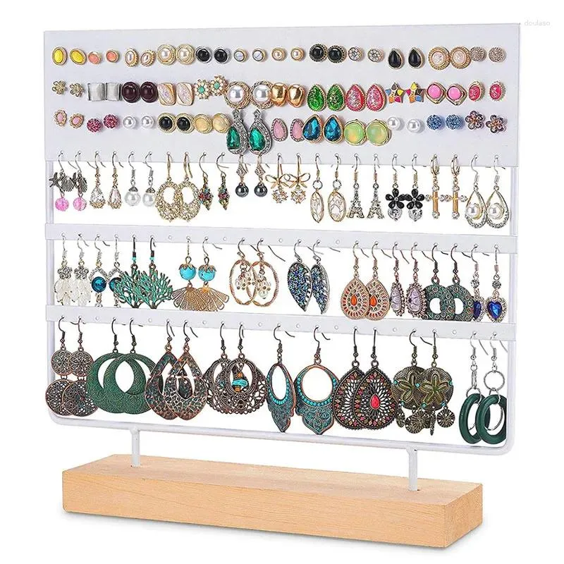 Sieraden Zakken Organisator Stand Earring Display Holder Tray voor oorbellen