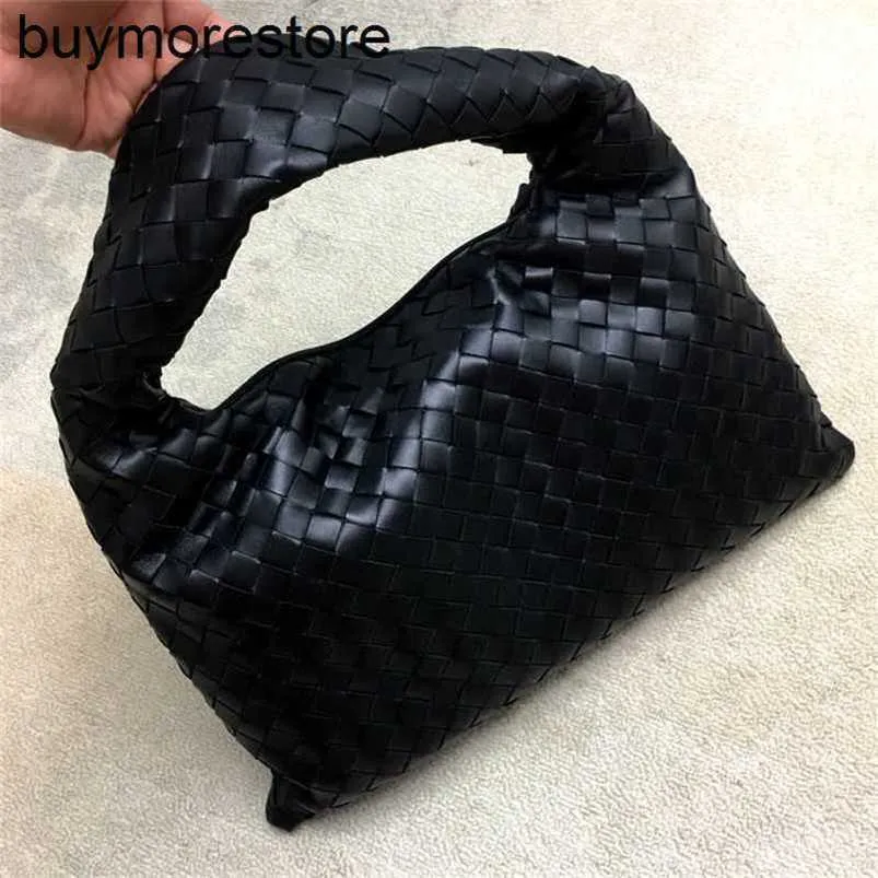 BottegVenets Handbag 7A 54cm Hop Totes Calfskin Underarm Hobo Underarm Backpack Handmade Cowhide Woven Large Capacity HandbagV9Y8