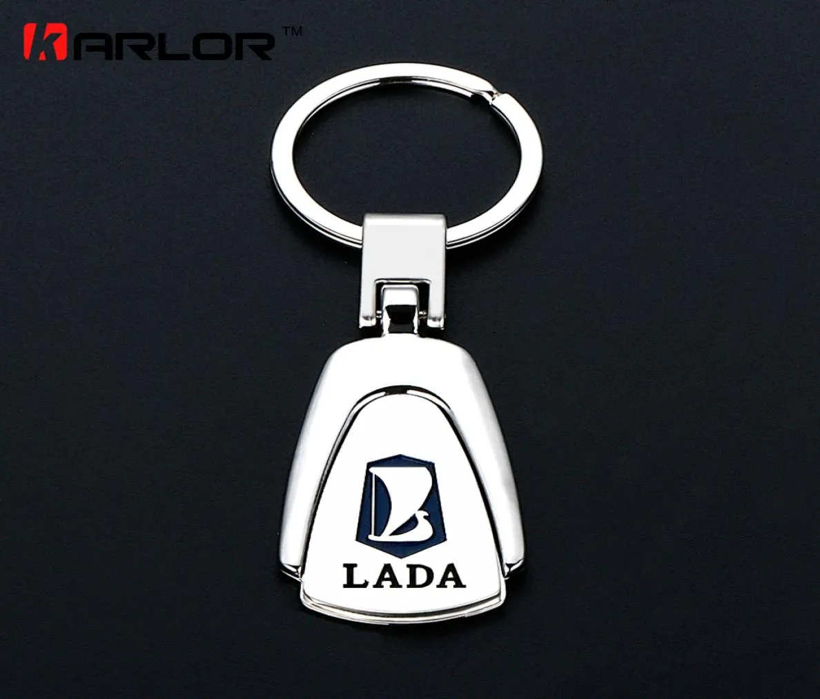 Для Lada Metal Key Chain Chaue Chepchain Auto Key Accessories Accessories Car Стиль для Lada Granta Niva Priora Kalina 2 Largus Vesta xray3390770